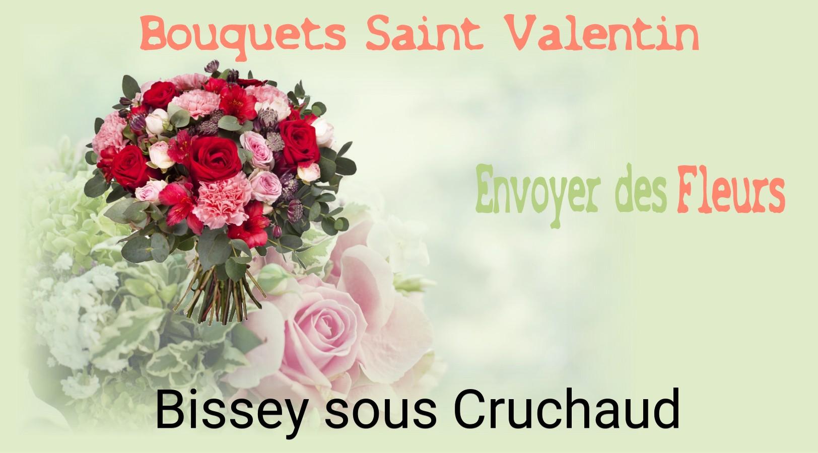 Roses de Saint-Valentin livrées à Bissey-sous-Cruchaud